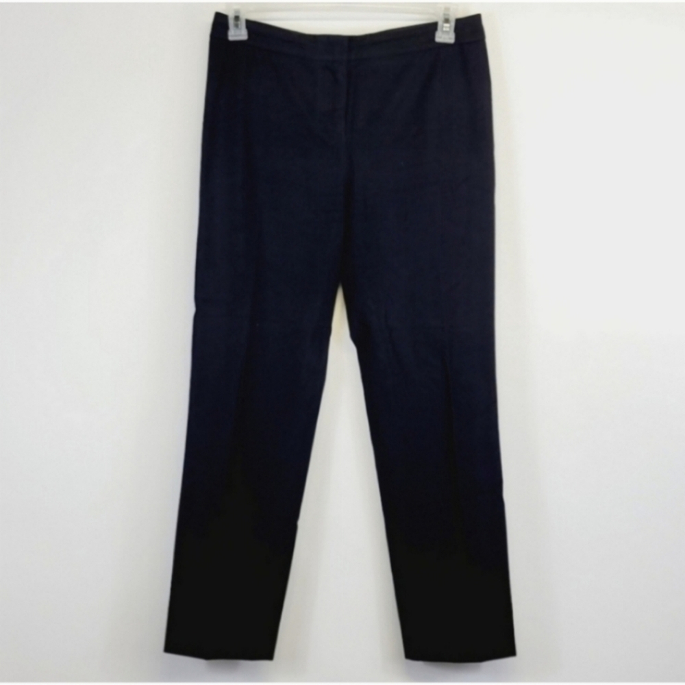 DEREK LAM Lana Wool Black Pants Size 8